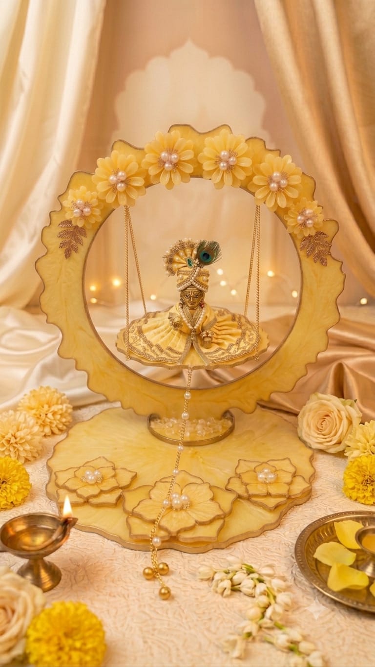 Resin Kanha Ji Jhoola