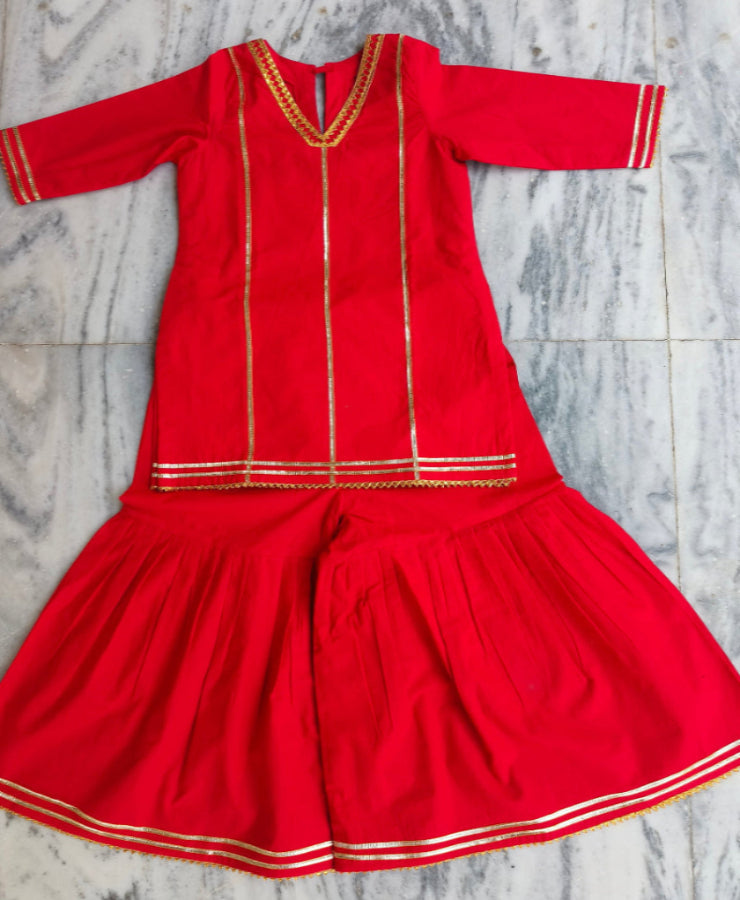 Kids Sharara Set