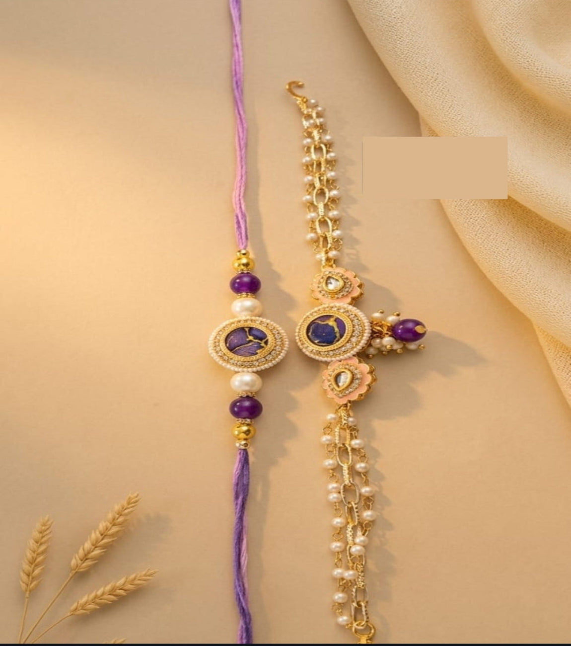Set of 2 Bhaiya Bhabhi Rakhi