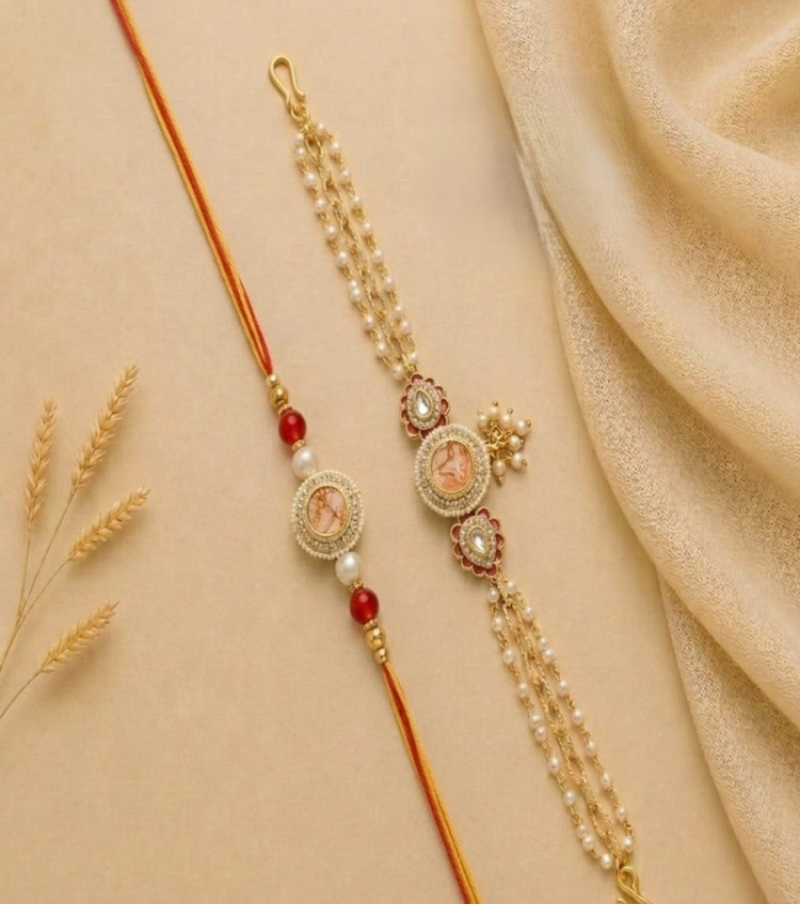 Set of 2 Bhaiya Bhabhi Rakhi