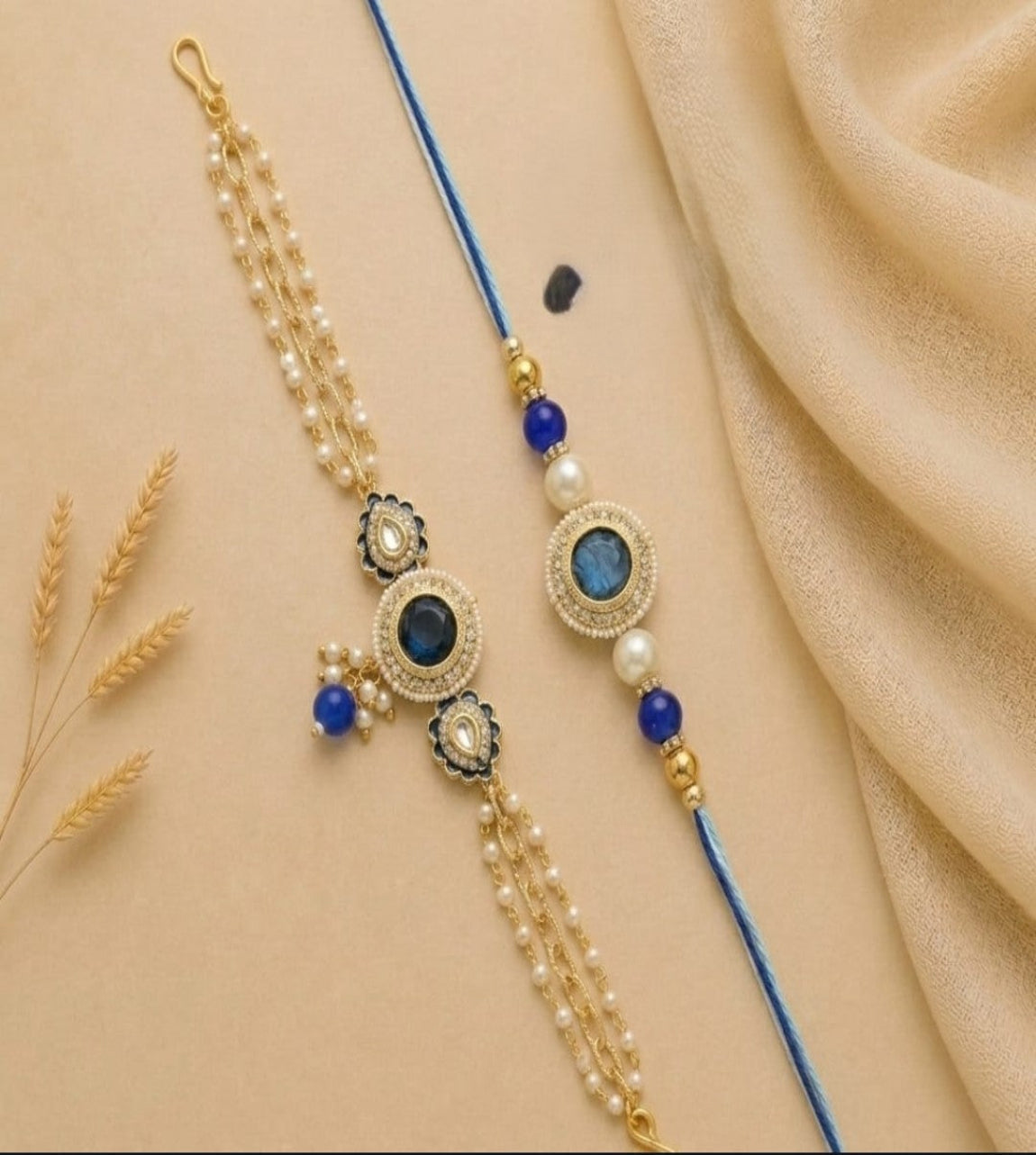 Set of 2 Bhaiya Bhabhi Rakhi