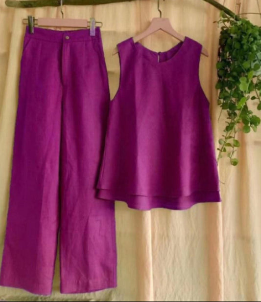 Tank Top And Pant  Set
