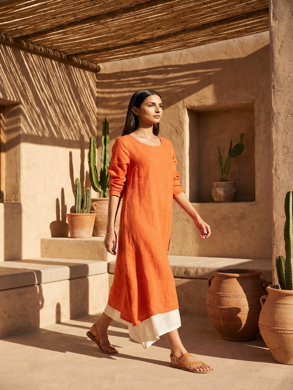 Double Layer cotton dress