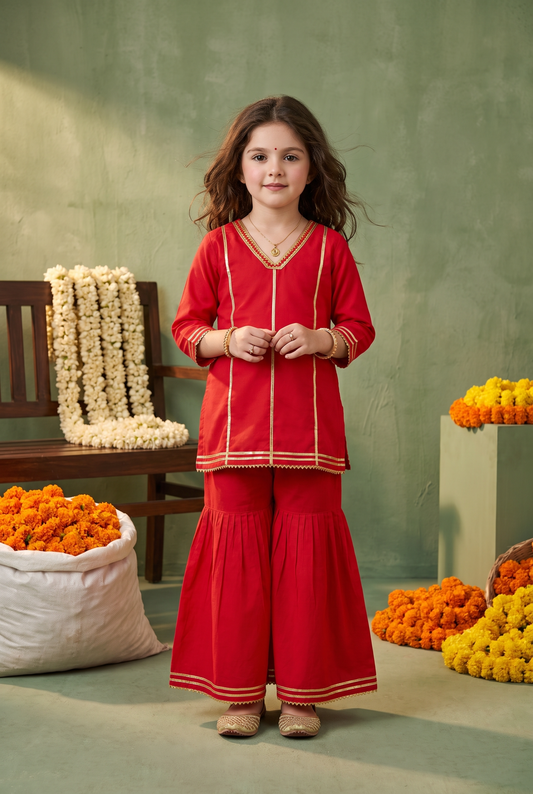 Kids Sharara Set