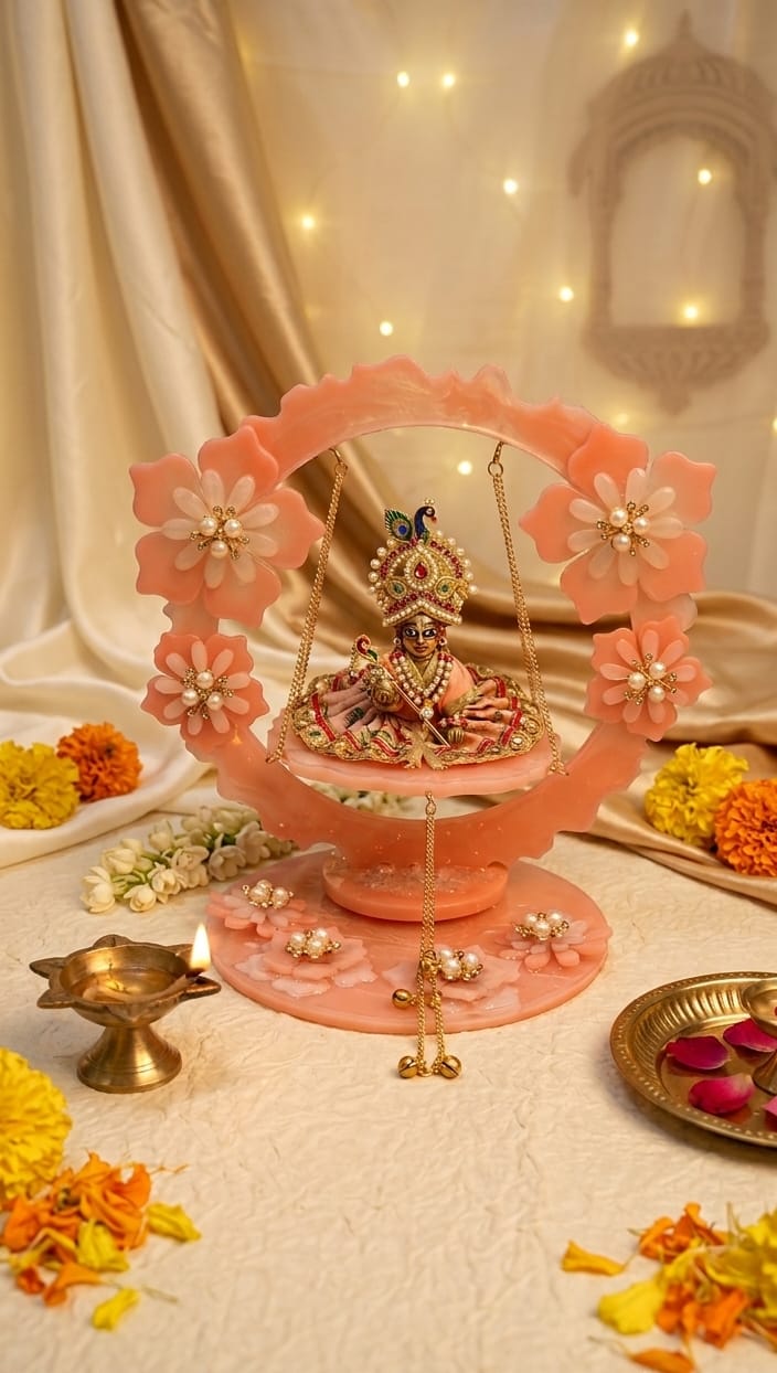 Resin Kanha Ji Jhoola