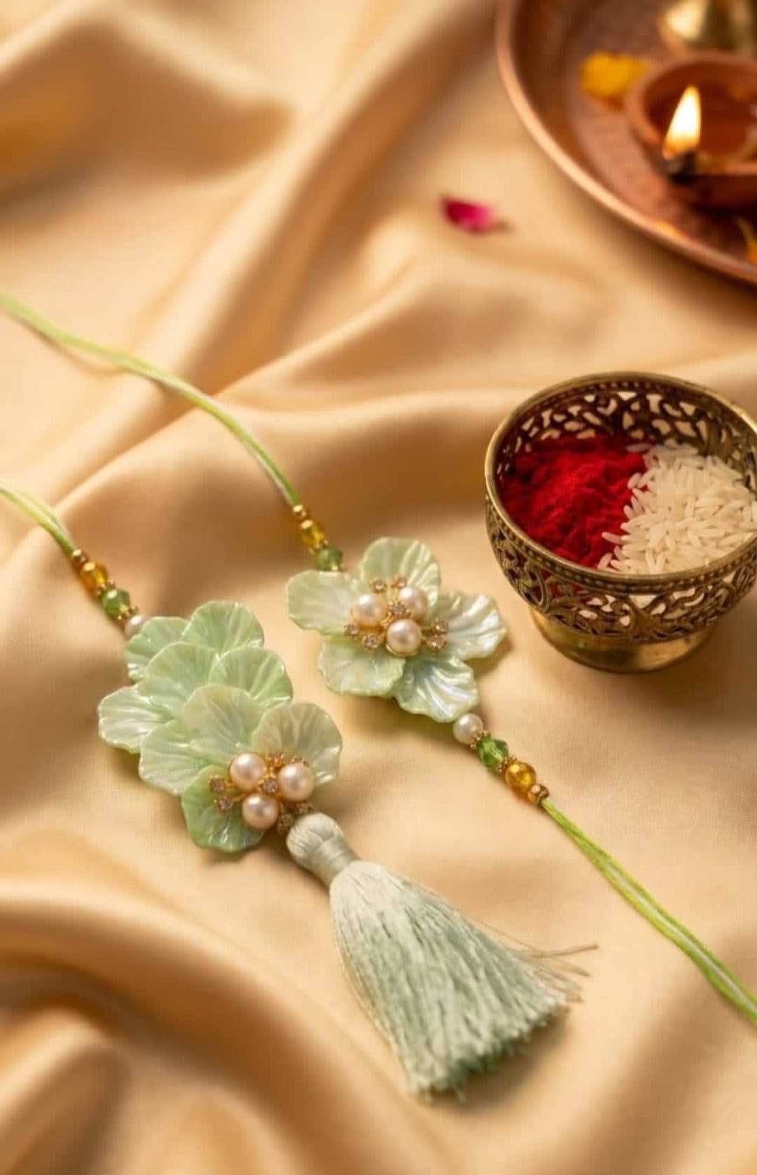 Set of 2 Bhaiya Bhabhi Rakhi