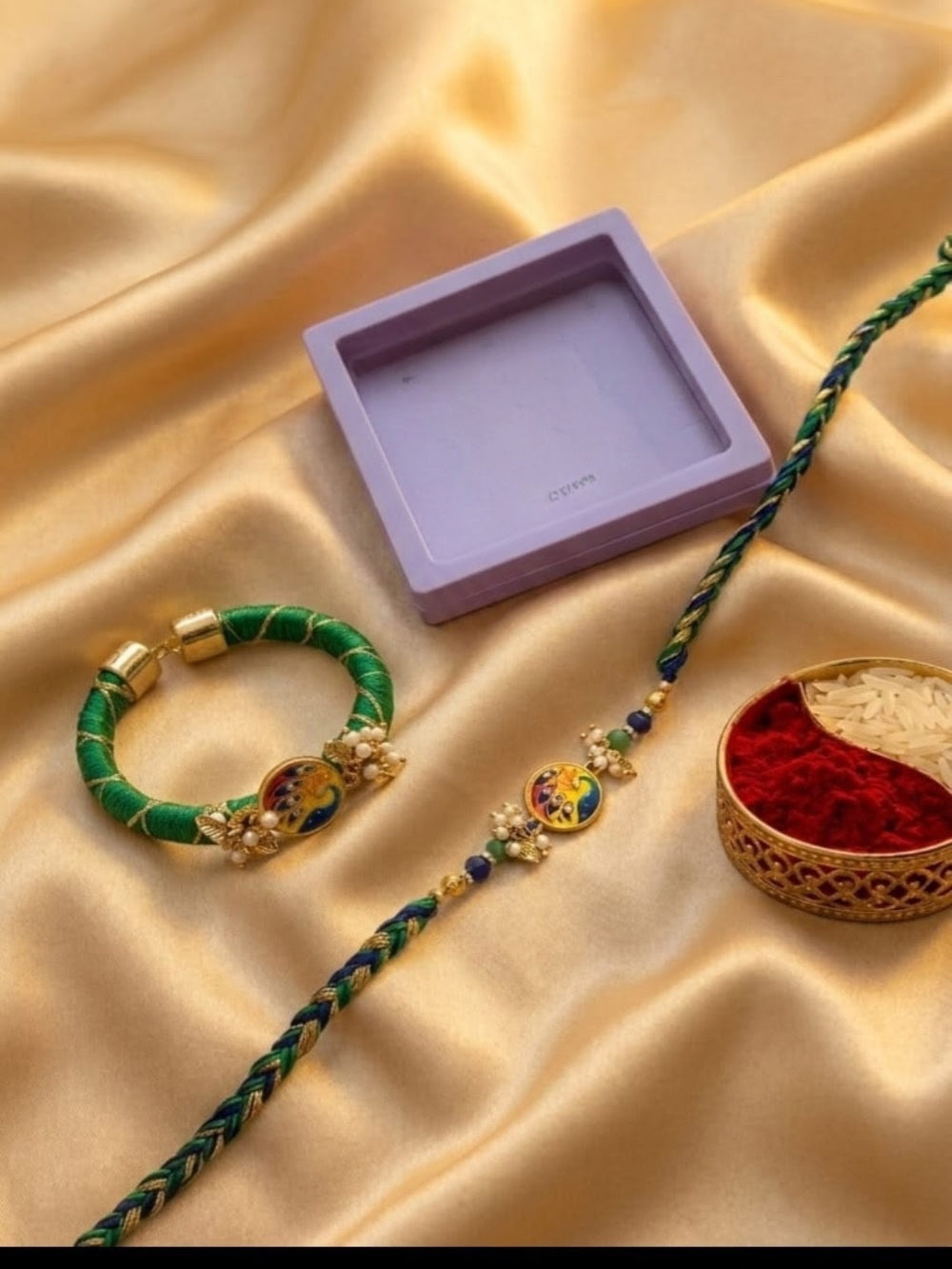 Set of 2 Bhaiya Bhabhi Rakhi