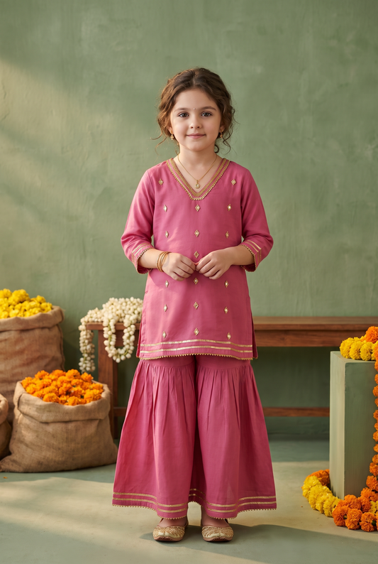 Kids Sharara Set