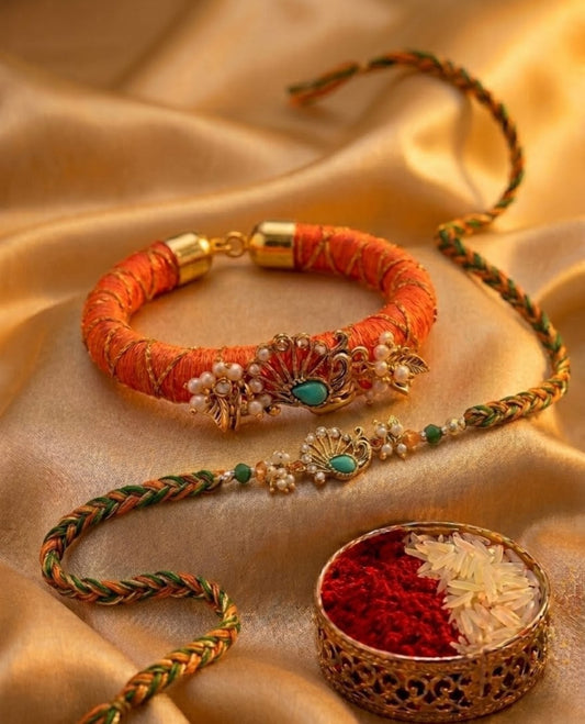 Set of 2 Bhaiya Bhabhi Rakhi